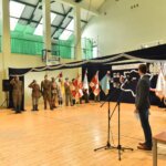 15.06.2022. Oleszno. Wręczenie medali „Pro Patria” i „Pro bono Poloniae” / Magdalena Galas-Klusek / Radio Kielce