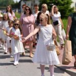 16.06.2022. Modliszewice. Boże Ciało. Procesja eucharystyczna / Magdalena Galas-Klusek / Radio Kielce