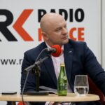 05.06.2022. Kielce. Studio Polityczne Radia Kielce. Na zdjęciu: wicewojewoda Rafał Nowak - Prawo i Sprawiedliwość / Piotr Kwaśniewski / Radio Kielce