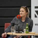 05.06.2022. Kielce. Studio Polityczne Radia Kielce. Na zdjęciu: Małgorzata Marenin - Nowa Lewica / Piotr Kwaśniewski / Radio Kielce
