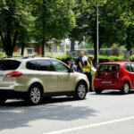 10.06.2022. Kielce. Wypadek na ul. Warszawskiej / Piotr Kwaśniewski / Radio Kielce