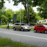 10.06.2022. Kielce. Wypadek na ul. Warszawskiej / Piotr Kwaśniewski / Radio Kielce