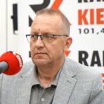 12.06.2022. Kielce. Studio Polityczne Radia Kielce. Na zdjęciu: Krzysztof Sławiński - PO KO / Kamil Król / Radio Kielce