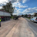 14.06.2022. Kielce. Zdarzenie drogowe na ulicy Łódzkiej / Wiktor Taszłow / Radio Kielce