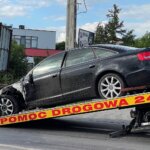 14.06.2022. Kielce. Zdarzenie drogowe na ulicy Łódzkiej / Wiktor Taszłow / Radio Kielce