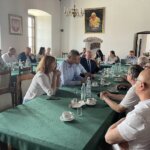 13.06.2022. Sandomierz. Spotkanie przedstawicieli nadwiślańskich gmin / Grażyna Szlęzak / Radio Kielce