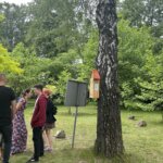 08.06.2022. Sandomierz. Ogród przy Collegium Gostomianum / Grażyna Szlęzak / Radio Kielce