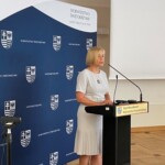 30.06.2022. Kielce. Konferencja o zdrowiu psychicznym. Na zdjęciu: Renata Janik - wicemarszałek województwa świętokrzyskiego / Fot. Michał Kita - Radio Kielce