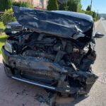 06.06.2022. Bieliny. Wypadek / Wiktor Taszłow / Radio Kielce