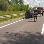 06.06.2022. Łążek. Wypadek / Komenda Powiatowa Policji w Sandomierzu