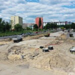 23.06.2022. Kielce. Przebudowa skrzyżowania Alei Solidarności z Aleją Tysiąclecia Państwa Polskiego / Fot. Jarosław Kubalski - Radio Kielce