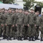 11.06.2022. Kielce. Przysięga żołnierzy 10. Świętokrzyskiej Brygady Wojsk Obrony Terytorialnej / Jarosław Kubalski / Radio Kielce