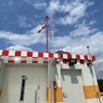 02.06.2022. Ostrowiec Św. Otwarcie lądowiska dla śmigłowców na dachu Szpitala Powiatowego / Emilia Sitarska / Radio Kielce