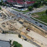 23.06.2022. Kielce. Przebudowa skrzyżowania Alei Solidarności z Aleją Tysiąclecia Państwa Polskiego / Fot. Jarosław Kubalski - Radio Kielce