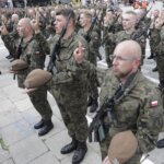 11.06.2022. Kielce. Przysięga żołnierzy 10. Świętokrzyskiej Brygady Wojsk Obrony Terytorialnej / Jarosław Kubalski / Radio Kielce