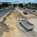 23.06.2022. Kielce. Przebudowa skrzyżowania Alei Solidarności z Aleją Tysiąclecia Państwa Polskiego / Fot. Jarosław Kubalski - Radio Kielce