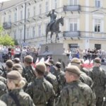 11.06.2022. Kielce. Przysięga żołnierzy 10. Świętokrzyskiej Brygady Wojsk Obrony Terytorialnej / Jarosław Kubalski / Radio Kielce