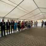 02.06.2022. Ostrowiec Św. Otwarcie lądowiska dla śmigłowców na dachu Szpitala Powiatowego / Emilia Sitarska / Radio Kielce