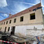 15.06.2022. Kielce. Budowa nowej siedziby Teatru Lalki i Aktora „Kubuś” / Wiktor Taszłow / Radio Kielce