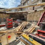 13.06.2022. Kielce. Modernizacja siedziby Teatru im. Stefana Żeromskiego / Wiktor Taszłow