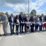 17.06.2022. Micigózd. Oddanie do użytku wyremontowanej ulicy Słonecznej / Fot. Monika Miller / Radio Kielce