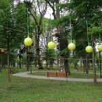 01.06.2022. Busko-Zdrój. Otwarcie parku linowego / Marta Gajda-Kruk / Radio Kielce