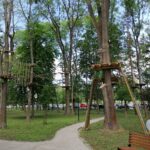 01.06.2022. Busko-Zdrój. Otwarcie parku linowego / Marta Gajda-Kruk / Radio Kielce