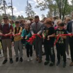 01.06.2022. Busko-Zdrój. Otwarcie parku linowego / Marta Gajda-Kruk / Radio Kielce