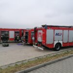 08.06.2022. Kazimierza Wielka. Ćwiczenia strażackie / Marta Gajda-Kruk / Radio Kielce