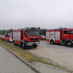 08.06.2022. Kazimierza Wielka. Ćwiczenia strażackie / Marta Gajda-Kruk / Radio Kielce