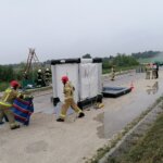 08.06.2022. Kazimierza Wielka. Ćwiczenia strażackie / Marta Gajda-Kruk / Radio Kielce