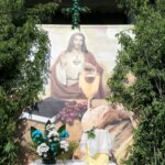 16.06.2022. Kazimierza Wielka. Boże Ciało. Procesja eucharystyczna w parafii pw. Podwyższenia Krzyża Świętego / Marta Gajda-Kruk / Radio Kielce