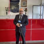 11.06.2022. Kielce. Obchody 100-lecia istnienia szpitala dziecięcego. Na zdjęciu: Bartosz Stemplewski - dyrektor Wojewódzkiego Szpitala Zespolonego / Iwona Murawska / Radio Kielce