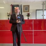 11.06.2022. Kielce. Obchody 100-lecia istnienia szpitala dziecięcego. Na zdjęciu: Marek Bogusławski -  wicemarszałek województwa świętokrzyskiego / Iwona Murawska / Radio Kielce