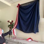 11.06.2022. Kielce. Obchody 100-lecia istnienia szpitala dziecięcego. Odsłonięcie tablicy poświęconej zasłużonym lekarzom. Na zdjęciu: Marek Bogusławski -  wicemarszałek województwa świętokrzyskiego / Iwona Murawska / Radio Kielce