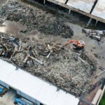 02.06.2022. Promnik. Zakład Unieszkodliwiania Odpadów po pożarze / Jarosław Kubalski / Radio Kielce