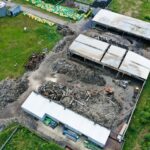 02.06.2022. Promnik. Zakład Unieszkodliwiania Odpadów po pożarze / Jarosław Kubalski / Radio Kielce