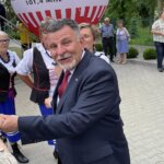 12.06.2022. Opatów. Koncert „Jawor u źródeł kultury. Zaproszenie”. Na zdjęciu w środku Andrzej Kryj - poseł PiS / Stanisław Blinstrub / Radio Kielce