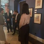 04.06.2022. Sandomierz. Wystawa prac Stanisława Hiszpańskiego / Grażyna Szlęzak / Radio Kielce