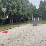 04.06.2022. Sandomierz. Nowy plac zabaw na terenie MOSIR-u / Grażyna Szlęzak / Radio Kielce