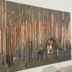 10.06.2022. Sandomierz. Muzeum Diecezjalne. Wystawa Lucyny Gozdek / Grażyna Szlęzak / Radio Kielce