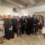 10.06.2022. Sandomierz. Muzeum Diecezjalne. Wystawa Lucyny Gozdek / Grażyna Szlęzak / Radio Kielce