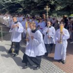 16.06.2022. Sandomierz. Boże Ciało. Kościół Podwyższenia Krzyża Świętego. Msza święta / Grażyna Szlęzak / Radio Kielce