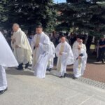 16.06.2022. Sandomierz. Boże Ciało. Kościół Podwyższenia Krzyża Świętego. Msza święta / Grażyna Szlęzak / Radio Kielce