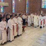 16.06.2022. Sandomierz. Boże Ciało. Kościół Podwyższenia Krzyża Świętego. Msza święta / Grażyna Szlęzak / Radio Kielce