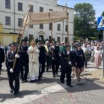 16.06.2022. Sandomierz. Boże Ciało. Procesja eucharystyczna / Grażyna Szlęzak / Radio Kielce