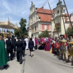 16.06.2022. Sandomierz. Boże Ciało. Procesja eucharystyczna / Grażyna Szlęzak / Radio Kielce