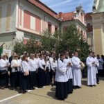 16.06.2022. Sandomierz. Boże Ciało. Procesja eucharystyczna / Grażyna Szlęzak / Radio Kielce