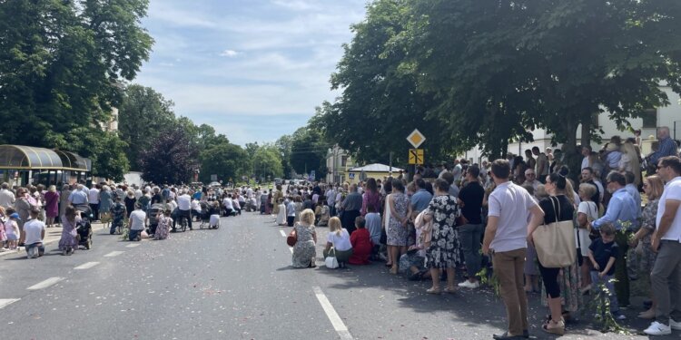 16.06.2022. Sandomierz. Boże Ciało. Procesja eucharystyczna / Grażyna Szlęzak / Radio Kielce