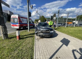 01.06.2022. Kielce. Kolizja / Jarosław Kubalski / Radio Kielce